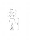 SMARTER - table  luminaire FABIOLA  02-713  E14, 1 x max. 28W  (1)