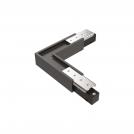 IDEAL LUX - Аксесоари за релсово осветление 257990 EGO KIT SURFACE LOW L ELECTR CONN HORIZ ON-OFF BK