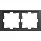 SCHNEIDER ELECTRIC - MTN4020-6534 рамка двойна антрацит D-Life Merten 