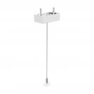 IDEAL LUX - Его комплект висулка 282749 EGO KIT SINGLE STEEL CABLE 2 MT + CEILING CUP WH