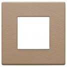 VIMAR - 22642.21 - Plate 2M leather Savannah