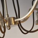 SEARCHLIGHT - Ceiling Pendant OLIVIA 1065-5SS Е27 5x60W (3)