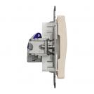 SCHNEIDER ELECTRIC - SDD112466S Sedna Design & Elements - CAT 6A STP, RJ45, beige (2)