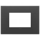 VIMAR - 22653.73 - Eikon Exe Рамка 3М италиански стандарт Satin black