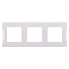 LEGRAND - Тройна рамка NILOE 665003 бяло