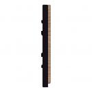SCHNEIDER ELECTRIC - NU600284 New Unica - cover frame - 1 gang - 1 x 2 modules - oak (3)