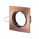 V-TAC - GU10 Fitting Square Movable Bronze SKU: 8582