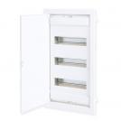 ACA LIGHTING - FLUSH MOUNTING 36+6 MODULES 3 ROWS WHITE DOOR 282U36ES
