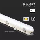 V-TAC - LED Влагозащитени Тяло SAMSUNG Чип 120см 36W Сензор Стоманен Клип 6500К SKU: 20469  (6)