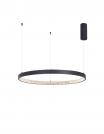 NOVA LUCE - pendant luminaire PRESTON 9865180 LED 50 W,  2727lm, 3000K IP20 D: 80 H1: 4 H2: 120 cm