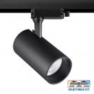 VIVALUX - ED fixture for track lighting TRANCE LED ∙ 20W ∙ 1400lm ∙ black ∙ CCT-switch ∙ 3000K-4000K-6400K VIV005204