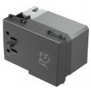 TEM - EM60AT Socket for shaver 3M, color Anthracite, Modul