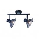 ACA LIGHTING - Wall luminaire   TNK2832SB  WALL MOUNTED 2ΧΕ14 PALOMA BLACK METAL 32X13X19CM 