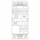 VIMAR - 1P 10AX Traditonal Push Button in-line black, lightable - 30010.G (3)