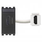 VIMAR - 19346 - HDMI outlet grey