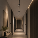 ACA LIGHTING - Трифазна шина за вграждане 3м. черно 4WRE3MB (4)