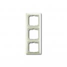 ABB - 2CKA001725A1513 Рамка тройна ABB Basic55 Бяло Chalet