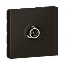 LEGRAND - TV socket Mosaic - male 1db 2 modules black 79182