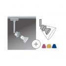 PAULMANN - 95182 URail rail spot DecoSystems Basic single spot ⏺GZ10 250lm 3.5W 2700K dimmable ~230V⏺chrome matt