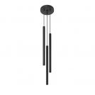 SOLLUX - pendant  lamp PASTELO 3P black SL.0471
