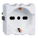 ELMARK - 26020 - ITALIAN STANDART SOCKET WHITE LECCE 