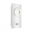 ACA LIGHTING - Основа за аплик с превключвател (без абажур)  90xH180mm.  OD5610BS  PHYTHON ⚡ E27 ⚡ 1х60W ⚡ 230V ⚡ IP20 ✴ Хром