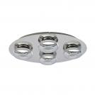 ITALUX - Спот четворен Calvin HP-932AX-04-9051B CH