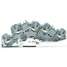 WAGO - Terminal N/L/PE GREY 6mm2 SCREWLESS series TOPJOB® S  2005-7646