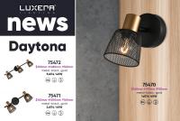 PREZENT - Wall lamp DAYTONA 40W 2хE14 black/gold 75471 (1)