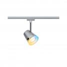 PAULMANN - Rail spot 95526  URail  Smart Home Zigbee 3.0 • GU10 330lm 5W •  Tunable White dimmable ~  230V • chrome matt/chrome