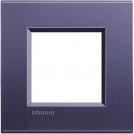 BTICINO - LNA4802CB Square cover plate 2 modules - club
