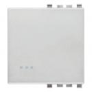 VIMAR - Eikon silver lightable Button cover  2M Next  20022.N