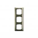 ABB - 2CKA001725A1528 Рамка тройна ABB Basic55 Мока