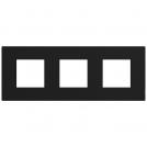 BTICINO - cover plate 2+2+2 modules Dark Light Now YA4802M3DD