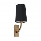 FARO - REM Old gold structure wall lamp 29681-21 