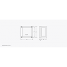 CP ELECTRONICS - MW motion sensor surface mounting , 90° range 25m @ h=1,5m, IP66 320012 (1)
