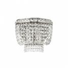 REDO GROUP - wall luminaire QUEEN  IQN W2 10 60 AP 2X28W E14  CHROME
