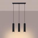 SOLLUX - Пендел черен KARBON 3L SL.1575 3xGU10 3x10W IP20 (1)
