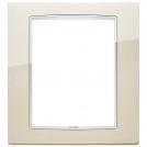 VIMAR - 20668.C07 - Classic plate 8M Bright champagne