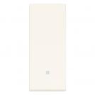 VIMAR - 1P 10AX 1-way switch in-line white, lightable - 30000.B