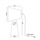 ACA LIGHTING - Offifice Luminaires TF177491TBK (1)