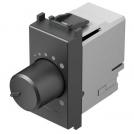 TEM - EM14AT Dimmer rotatable R=0-180W LED=0-180VA 1M, color Anthracite, Modul