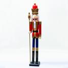 ACA LIGHTING - ^NUTCRACKER KING WITH GOLD SCEPTER H180cm^  X1418009