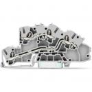 WAGO - Terminal block L/L GRAY 2.5mm2 SCREWLESS TOPJOB® S series  2003-7642