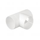 ELMARK - EL02-460 PVC T-JOINT FOR ROUND DUCTS D100MM - 500238