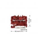 WAGO - Terminal RED 2.5mm2 SCREWLESS TOPJOB® S 2002-1203 (1)