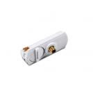 ACA LIGHTING - Адаптор за монофазна шина бял 2WADW