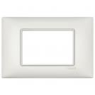 VIMAR - 14653.75.01 - Plate 3M metal pearl silver