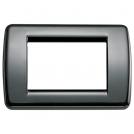 VIMAR - 16753.11 - Rondò plate 3M metal black