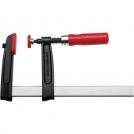 BESSEY - Стяга за дърво винтова, темперован чугун, 550кг TGRC 300/120 дървена ръкохватка TGRC30S12